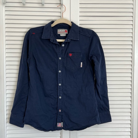 ARIAT FR BUTTON UP WOMENS SIZE SMALL - Picture 3 of 8